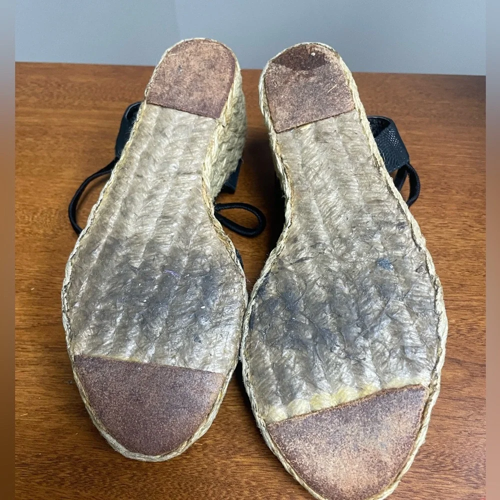 Lauren Ralph Lauren Black Espadrilles Women’s Size 7B